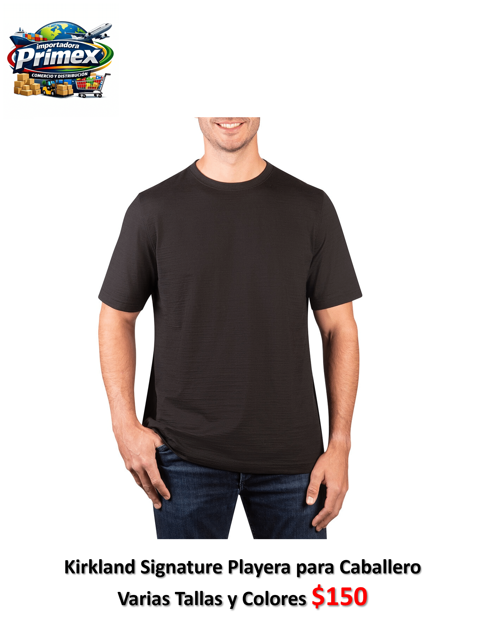 Kirkland Signature Playera Caballero