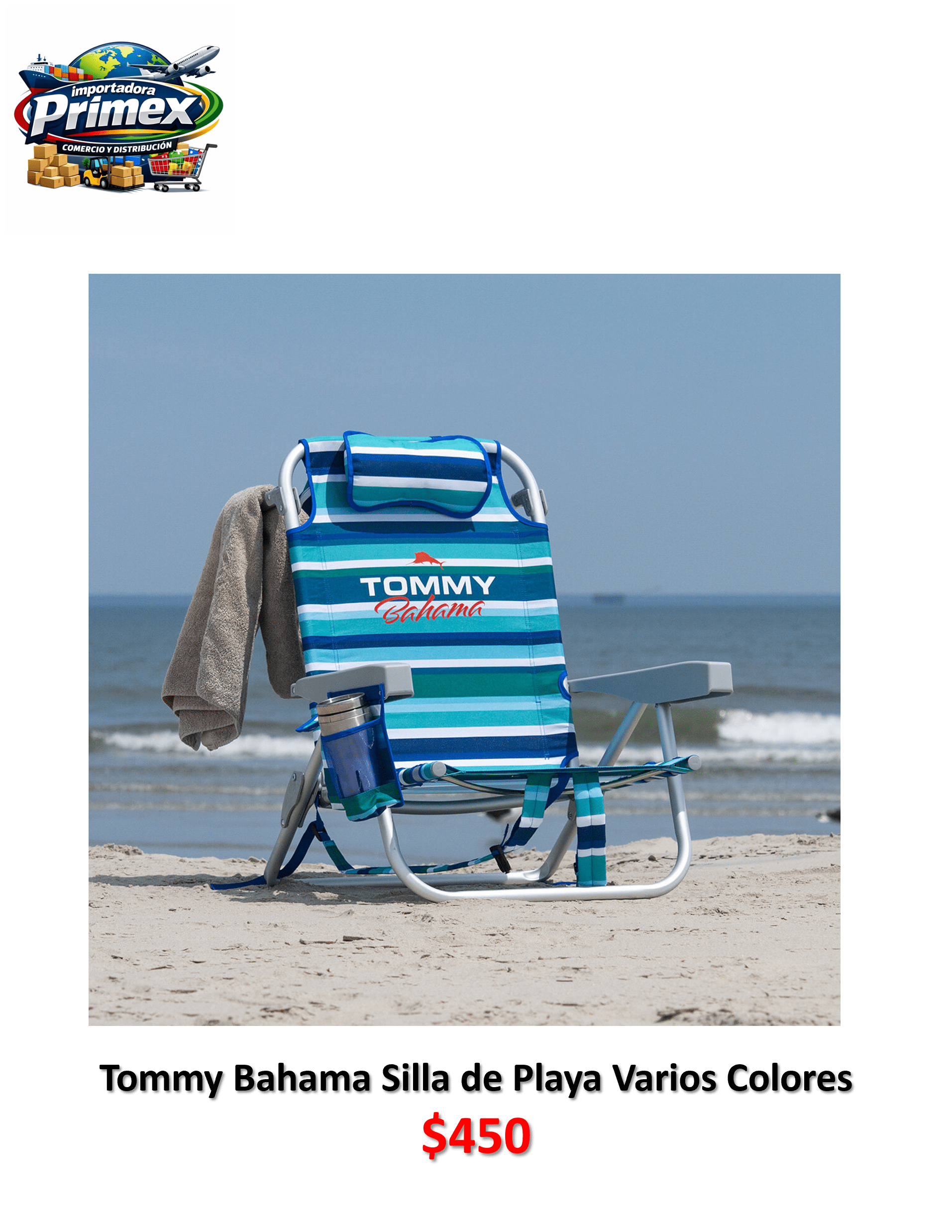 Tommy Bahama Silla de Playa Varios Colores
